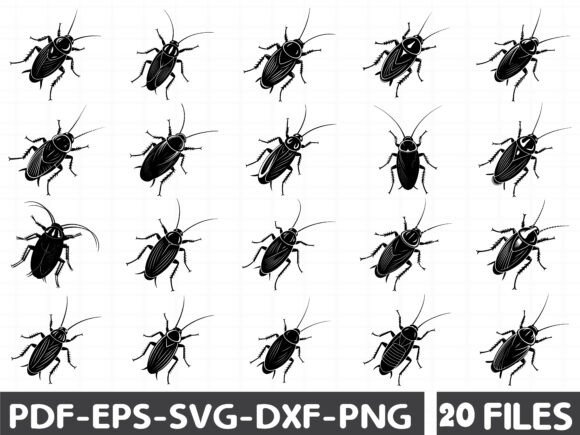 Cockroach Svg Graphics for Branding