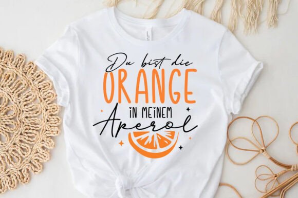 German Quote Plotter File Aperol SVG PNG Graphics T-Shirt Designs