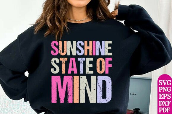 Sunshine State of Mind Graphics for T-Shirt Designs