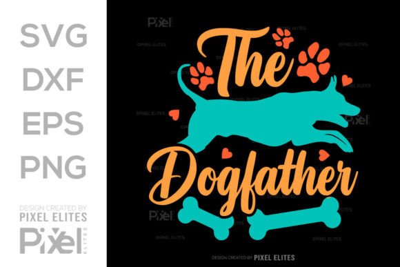 The Dogfather SVG Design